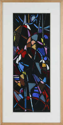 Ланской Андрей Михайлович. Композиция на чёрном